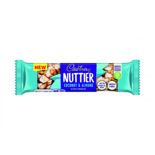 Cadbury Nuttier Coconut Almond 40g (Pack of 15) 4259100