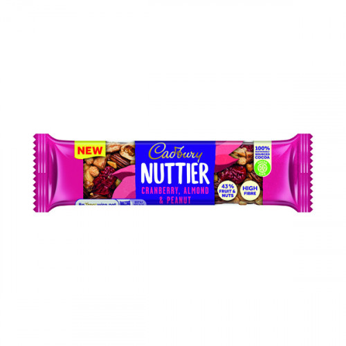 Cadbury Nuttier Cranberry/Almond Chocolate 40g (Pack of 15) 4260511