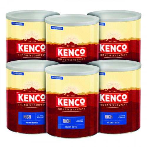 Kenco Rich Coffee Case Deal 750g (Pack of 6) 4032089