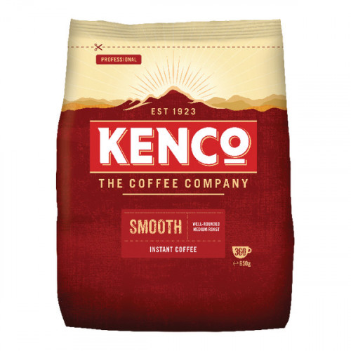 Kenco Smooth Freeze Dried Instant Coffee Refill 650g 924778