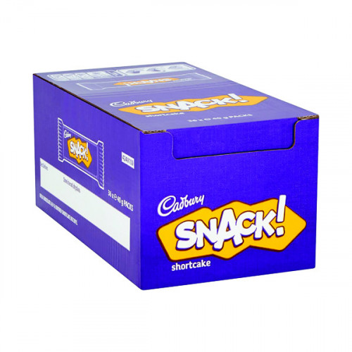 CADBURY SNACK SHORTCAKE 40G PK36