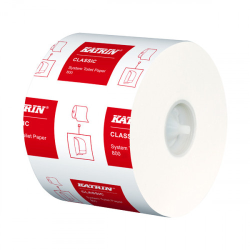 Katrin Classic Toilet Roll 2-Ply 800 Sheets (Pack of 36) 156005