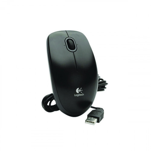 LOGITECH B100 OPTICAL USB MOUSE BLK