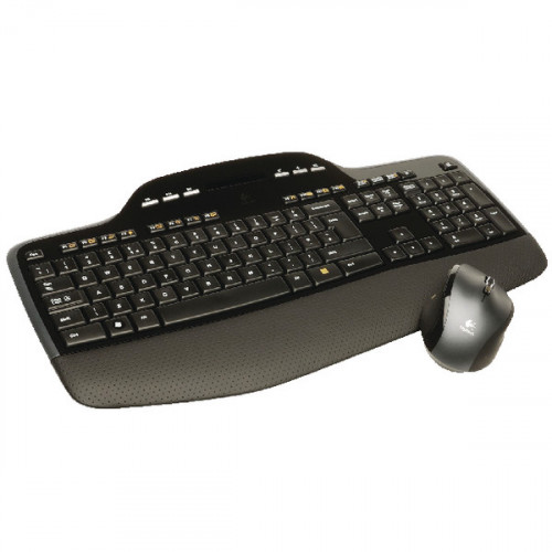 Logitech Wireless MK710 Desktop Keyboard and Mouse Set Black 920-002429