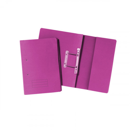 Pocket Spiral Files 285gsm Foolscap Pink (Pack of 25)TPFM-PNKZ