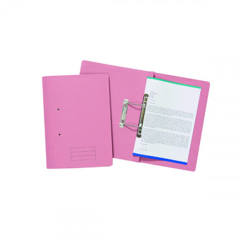 Spiral Files 285gsm Foolscap Pink (Pack of 50) TFM50-PNKZ