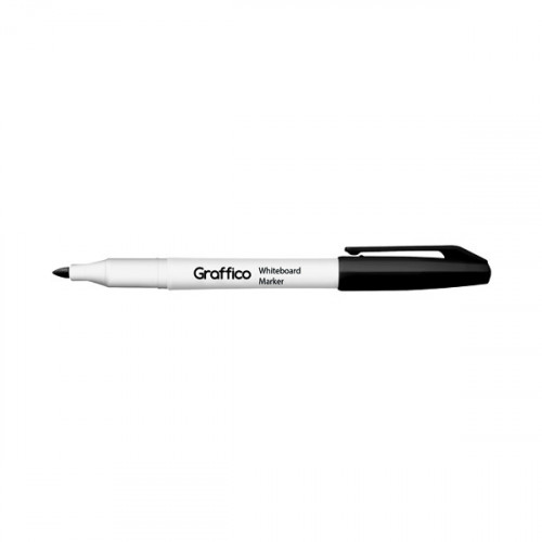 Graffico Drywipe Marker Black (Pack of 96) LL70495
