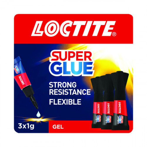 Loctite Super Glue Mini Trio Power Gel 3x1g 2642101