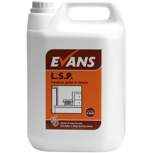 Evans L.S.P. Multi Surface Liquid Spray Polish per 5Ltr (A043EEV2)