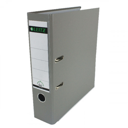 LEITZ 180 LACH FILE 80MM A4 GRY PK10