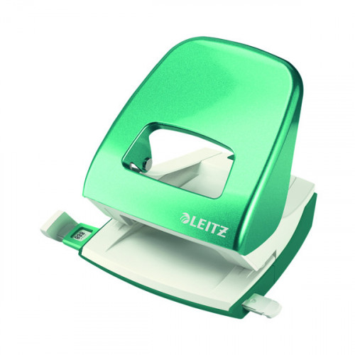 Leitz NeXXt WOW Metal Office Hole Punch 30 sheets Ice Blue 50081051