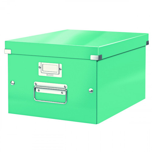 Leitz WOW Click and Store Box Medium Ice Blue 60440051