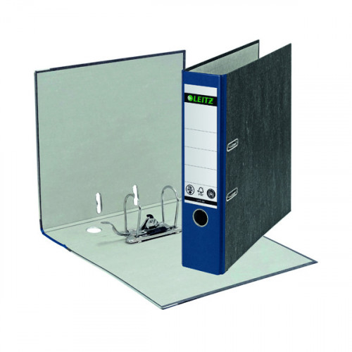 Leitz A4 Lever Arch File Blue Spine (Pack of 10) 1080-10-35