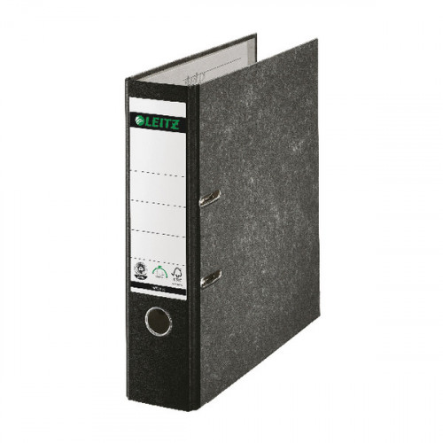 LEITZ 180 LACH FILE 80MM FC BLK PK10