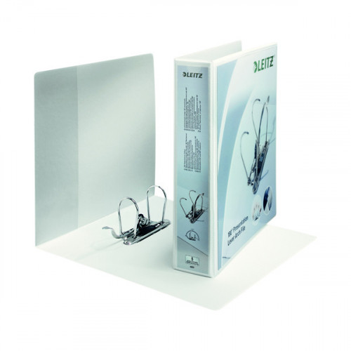LEITZ 180 L/ARCH 80MM A4 WHITE PK10