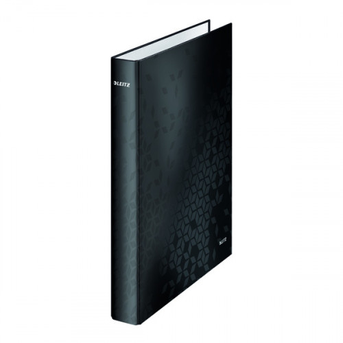 Leitz WOW Ring Binder Black A4 25mm (Pack of 10) 42410095