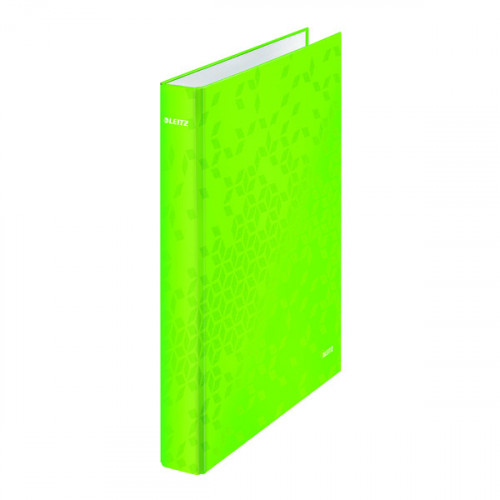 Leitz WOW Ring Binder A4 25mm Green (Pack of 10) 42410054