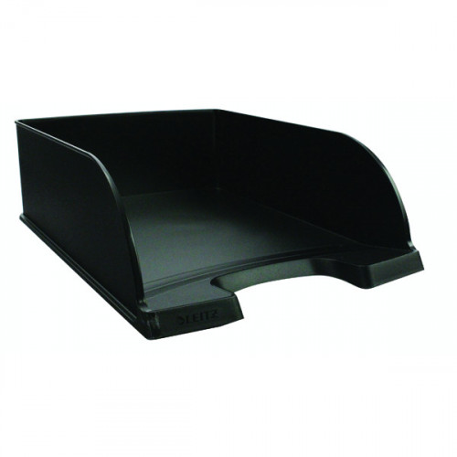 LEITZ PLUS LETTER TRAY JUMBO BLACK