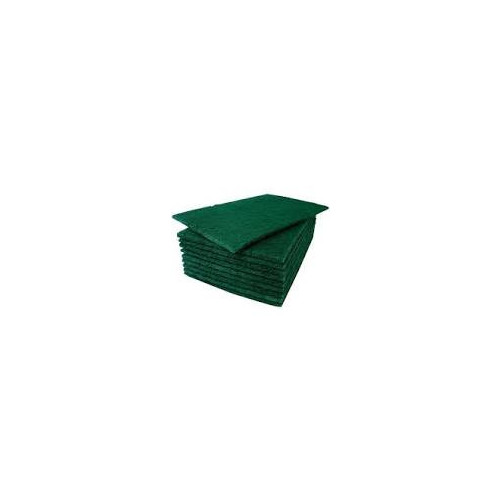 Optima Proclean Large Green Scouring Pads 9 x 6" per Pkt 10