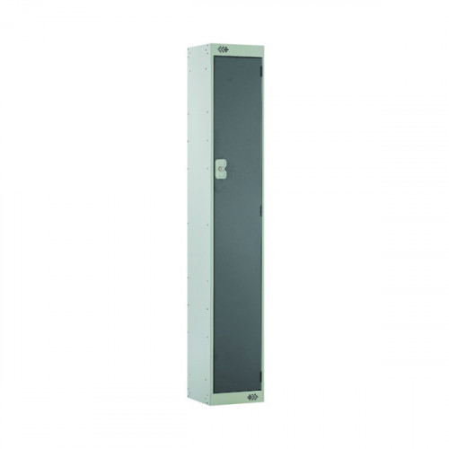 SINGLE COMPARTMENT LOCKER 300 D/GREY