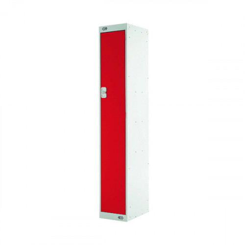 SINGLE COMPARTMENT LOCKER 300 RED