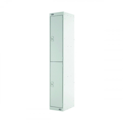 TWO COMPARTMENT LOCKER 300 L/GREY