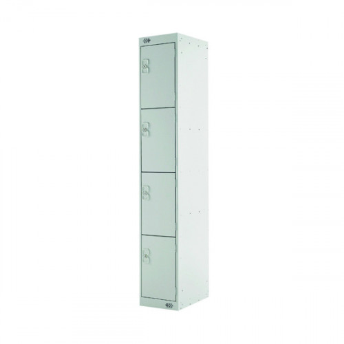 FOUR COMPARTMENT LOCKER 300 L/GREY