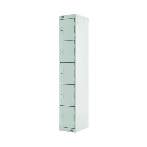 FIVE COMPARTMENT LOCKER 300 L/GREY