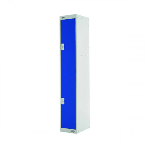 TWO COMPARTMENT LOCKER 450 BLUE