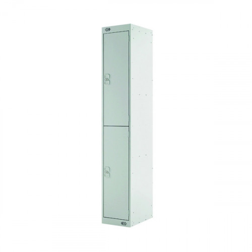 TWO COMPARTMENT LOCKER 450 L/GREY