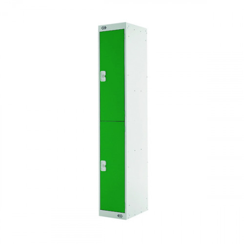 TWO COMPARTMENT LOCKER 450 GREEN