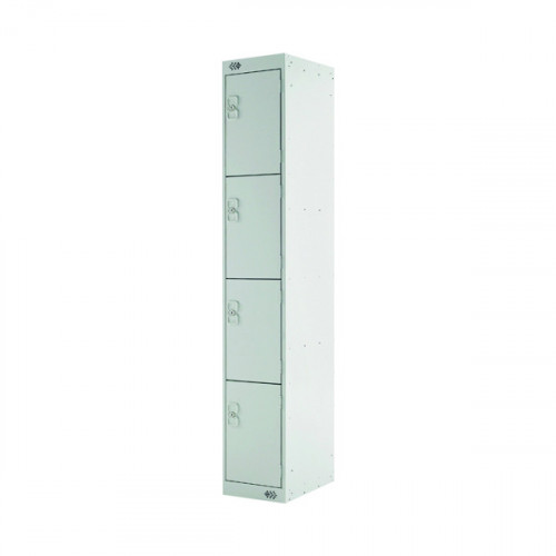 FOUR COMPARTMENT LOCKER 450 L/GREY