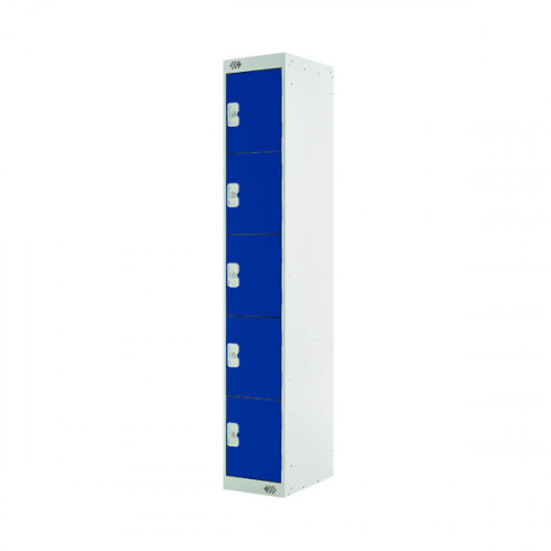 FIVE COMPARTMENT LOCKER 450 BLUE