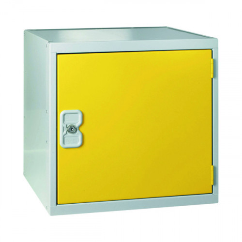 ONE COMP CUBE LOCKER 300X300 YELLOW