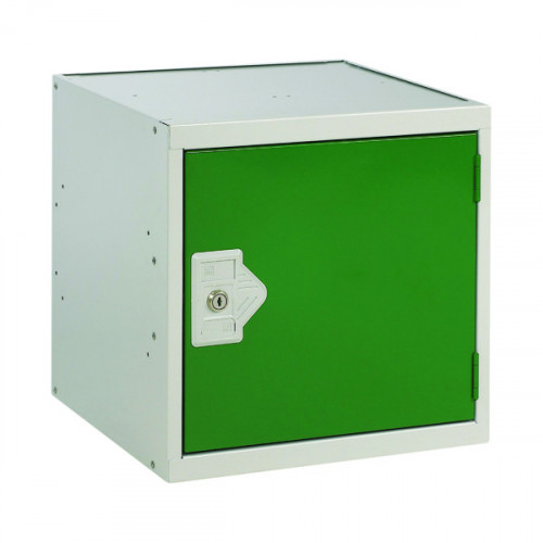 One Compartment Cube Locker 380x380x380mm Green Door MC00094