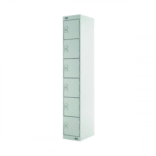 SIX COMP EXPRESS STD LOCKER GREY