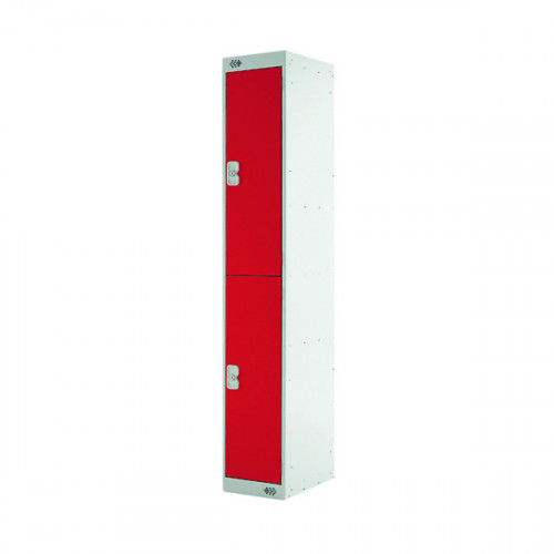 TWO COMP EXPRESS STD LOCKER RED
