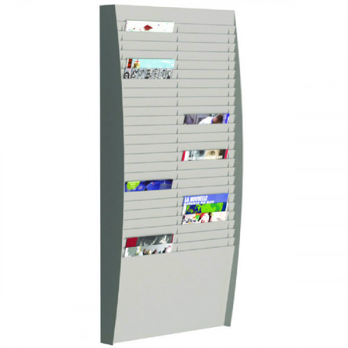 Fast Paper A4 Document Control Panel 50 Compartments Grey V225.02