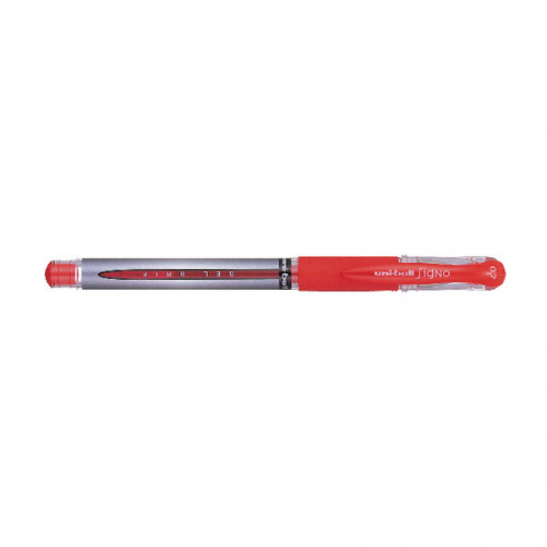 UNIBALL GEL GRIP ROLLERBALL RED PK12