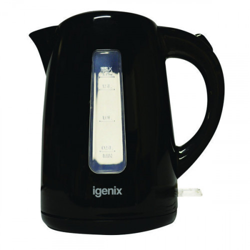 IGENIX 1.7L BLK CORDLESS JUG KETTLE