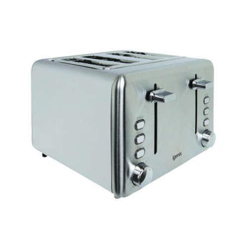 IGENIX 4SLICE S/STEEL TOASTER