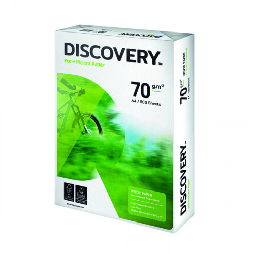 DISCOVERY A4 70GSM WHITE PAPER P2500