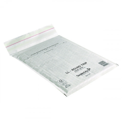 Mail Lite Round Trip Padded Mailer LL 230 x 330mm White (Pack of 50) 100793739