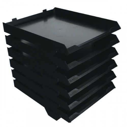 Avery Black A4 6 Tier Paper Stack (W250 x D320 x H300mm) 5336BLK
