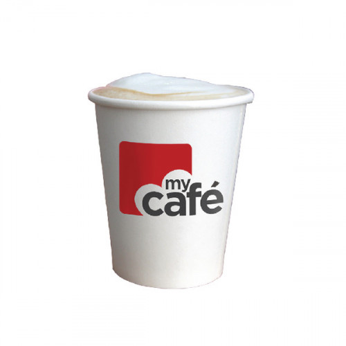 MYCAFE 12OZ SINGLE WALL HOT CUPS