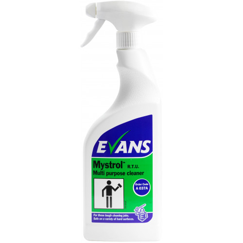 Evans Mystrol, Concentrated all purpose cleaner (lemon) RTU per 750 ml (A037AEV)