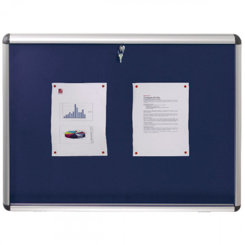 Nobo Internal Display Case A1 Blue Felt 1902048