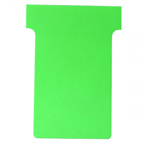 Nobo T-Card Size 2 48 x 85mm Light Green (Pack of 100) 32938902