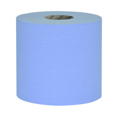 RAPHAEL 1PLY ROLL TOWEL BLUE PK6