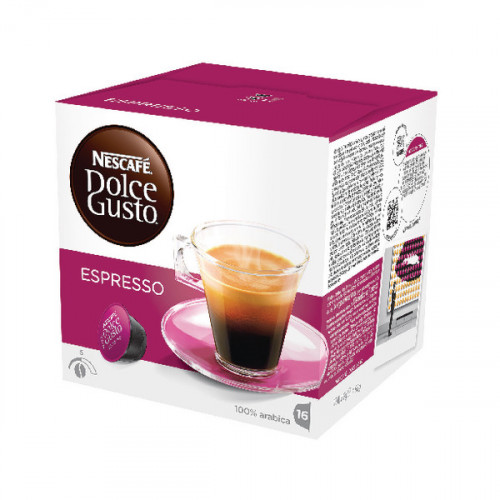 Nescafe Dolce Gusto Espresso Capsules (Pack of 48) 12423690